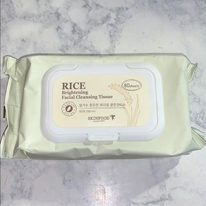 Skinfood RICE Brightening Facial Cleansing Tissue